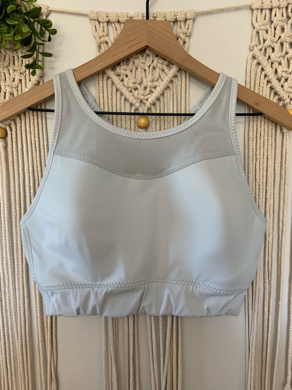 ATHLETA Gigi High Impact Mesh Sports Bra Size Large